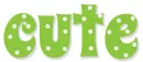 Cute, LIME, TEXT, GG RELATED, POLKA DOTS