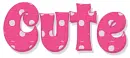 love it, POLKA DITS, HOT PINK, TEXT, GG RELATED