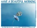 HAVE A BEAUTIFUL MORNING, BUTTERFLY, TEXT