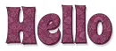 HELLO, BURGANDY, TEXT, GREETINGS, FLOWERS