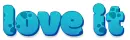 love it, TEAL, PAW PRINT, TEXT, GG RELATED