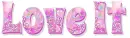 LOVE IT, PINK, HEARTS, TEXT, GG RELATED