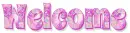 WELCOME, HEARTS, PINK, PATTERNS, TEXT