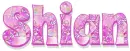 SHIAN, NAMES, PATTERNS, PINK, TEXT
