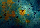 Teal Vine Abstract Background