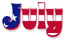 JULY, FLAG, 4TH OF JULY, HOLIDAYS, TEXT