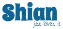 Shian just loves it, TURQUOISE, GLITTER, TEXT