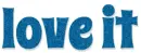 LOVE IT, GLITTER, GREETINGS, TURQUOISE, TEXT