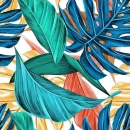 TROPICAL LEAVES BACKGROUND