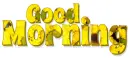 GOOD MORNING, CHRYSANTHEMUM, YELLOW, TEXT