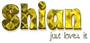 Shian just loves it,YELLOW, PATTERNED, TEXT