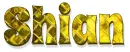 Shian, YELLOW, PATTERNED, DIAMOND, TEXT