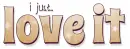 I JUST LOVE IT, GG RELATED, STARS, TEXT