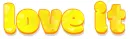 love it, YELLOW , TEXT, GG RELATED