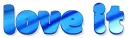 love it, BLUE. SWIRLY , TEXT, GG RELATED