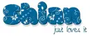 SHIAN JUST LOVES IT, PERSONAL, TURQUOISE, TEXT