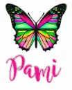 Pami with Butterfly