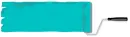 Teal Paint & Paint Roller Banner