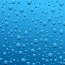 LIGHT BLUE BACKGROUND WITH WATER DROPLETS