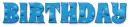 BIRTHDAY, LIGHT BLUE, SEASONAL, TEXT