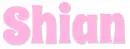 SHIAN, PINK, CUTE, TEXT, NAMES
