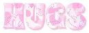 HUGS, PINK, HEARTS, FRIENDSHIP, TEXT