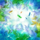 TROPICAL LEAVES BACKGROUND