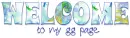 WELCOME, GG RELATED, TROPICAL, TEXT
