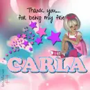 Carla - Thank you - Friendship - Flowers