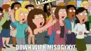 down with misogyny 