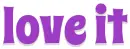 Love it, LAVENDER, GG RELATED, TEXT