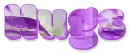 HUGS, LAVENDER, TEXT, FLOWERS