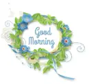 Good Morning, WREATH, BLIE, TEXT