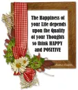 Think Happy and Positive