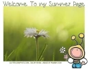 WELCOME TO MY SUMMER PAGE