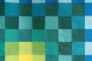 Teal & Yellow Square Background