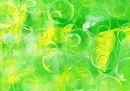 GREEN & YELLOW SWIRLED BACKGROUND