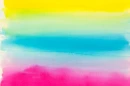 BRIGHT YELLOW & TURQUOISE & HOT PINK BACKGROUND