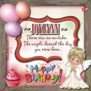 JoyLynn- Birthday - Balloons - Cup cake - Angel