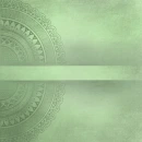 AVACADO GREEN BACKGROUND WITH A MANDALA