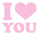 I heart you - version 1
