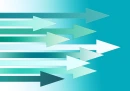 Aqua Background with dark aqua arrows