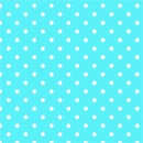 White polka dots on turquoise Background