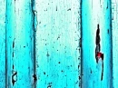 OLD PAINTED WOODEN BACKGROUND (TURQUOISE)
