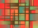 RED & GREEN SQUARED BACKGROUND WITH POINTS