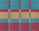 FABRIC IN BURGANDY-AQUA & TAN (BACKGROUND)