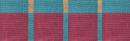 FABRIC IN BURGANDY-AQUA & TAN (BANNER)