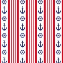 Red Striped Nautical Background