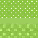 LIME GREEN PATTERNED BACKGROUND WITH WHITE POLKA DOTS