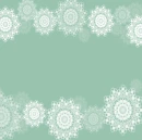 PASTEL GREEN BACKGROUND WITH DESIGNS 